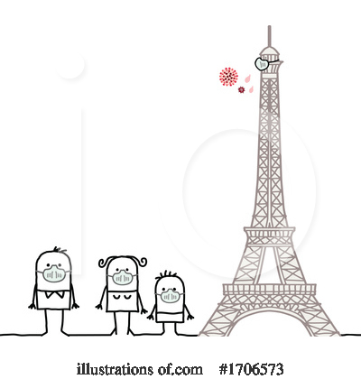 Eiffel Tower Clipart #1706573 by NL shop