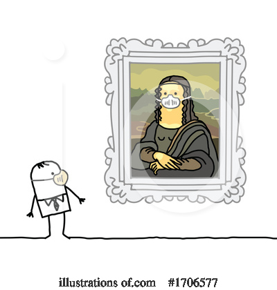 Mona Lisa Clipart #1706577 by NL shop