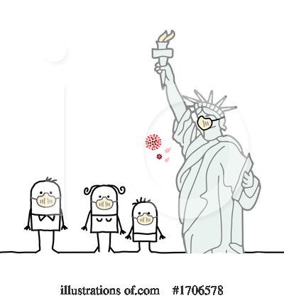 Statue Of Liberty Clipart #1706578 by NL shop