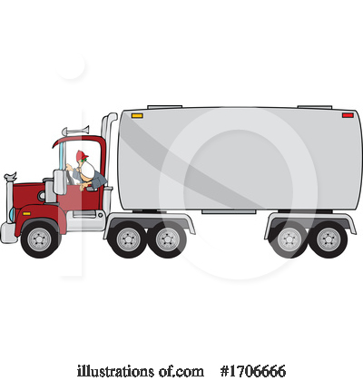 Trucker Clipart #1706666 by djart