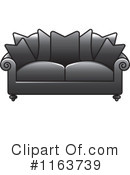 Couch Clipart #1163739 by Lal Perera