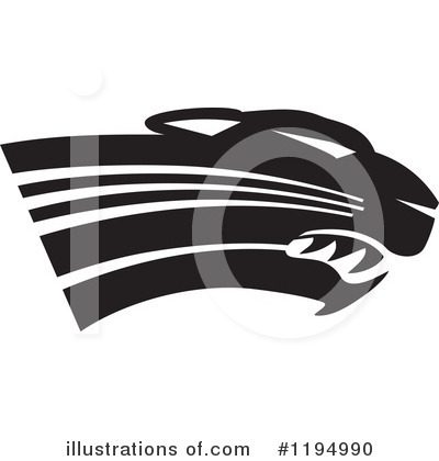 Royalty-Free (RF) Cougar Clipart Illustration by Johnny Sajem - Stock Sample #1194990
