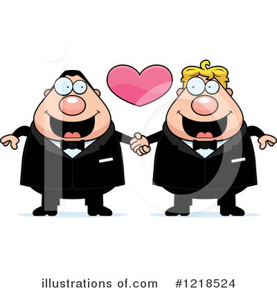 Royalty-Free (RF) Couple Clipart Illustration by Cory Thoman - Stock Sample #1218524