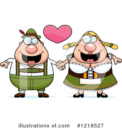 Royalty-Free (RF) Couple Clipart Illustration by Cory Thoman - Stock Sample #1218527