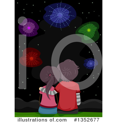 New Year Clipart #1352677 by BNP Design Studio