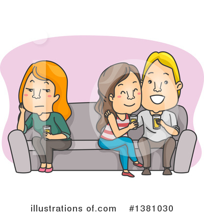Lonely Clipart #1381030 by BNP Design Studio