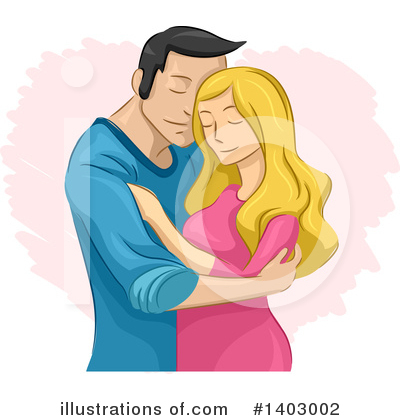 Hug Clipart #1403002 by BNP Design Studio