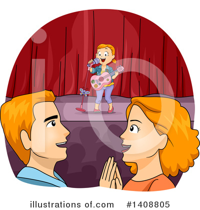 Royalty-Free (RF) Couple Clipart Illustration by BNP Design Studio - Stock Sample #1408805