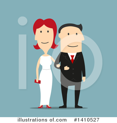 Royalty-Free (RF) Couple Clipart Illustration by Vector Tradition SM - Stock Sample #1410527