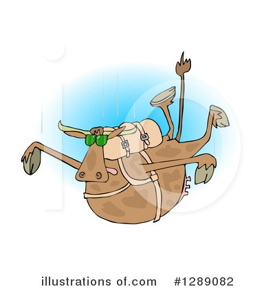 Royalty-Free (RF) Cow Clipart Illustration by djart - Stock Sample #1289082