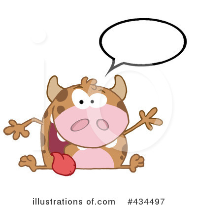 Speech Balloon Clipart #434497 by Hit Toon