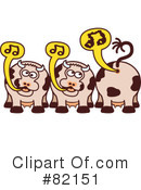 Cow Clipart #82151 by Zooco