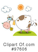 Cow Clipart #97606 by Hit Toon