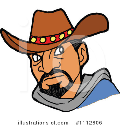 Cowboy Clipart #1112806 by LaffToon