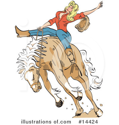 Rodeo Clipart #14424 by Andy Nortnik