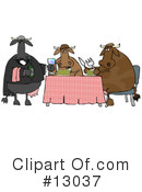 Cows Clipart #13037 by djart