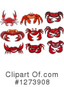 Crab Clipart #1273908 by Vector Tradition SM