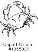 Crab Clipart #1355939 by Vector Tradition SM