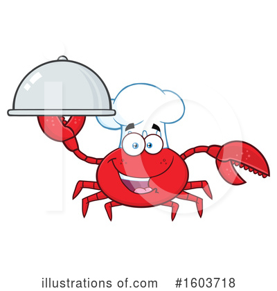 Royalty-Free (RF) Crab Clipart Illustration by Hit Toon - Stock Sample #1603718