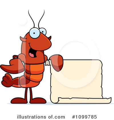 Crawfish Clipart #1099785 by Cory Thoman