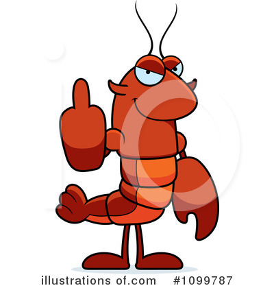 Lobster Clipart #1099787 by Cory Thoman