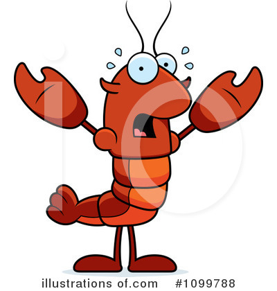 Crayfish Clipart #1099788 by Cory Thoman