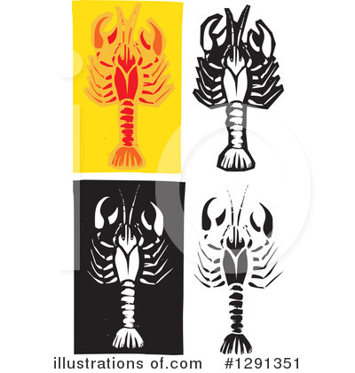 Crayfish Clipart #1291351 by xunantunich