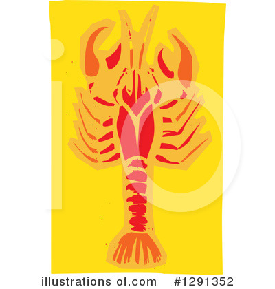 Crayfish Clipart #1291352 by xunantunich