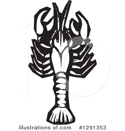 Crayfish Clipart #1291353 by xunantunich