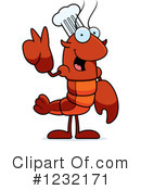 Crawfish Clipart #1232171 by Cory Thoman