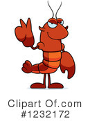 Crawfish Clipart #1232172 by Cory Thoman