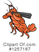 Crayfish Clipart #1257187 by patrimonio