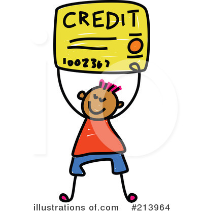 Royalty-Free (RF) Credit Card Clipart Illustration by Prawny - Stock Sample #213964
