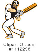 Cricket Player Clipart #1112296 by patrimonio