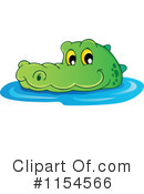 Crocodile Clipart #1154566 by visekart