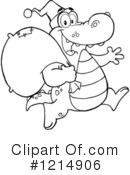 Crocodile Clipart #1214906 by Hit Toon