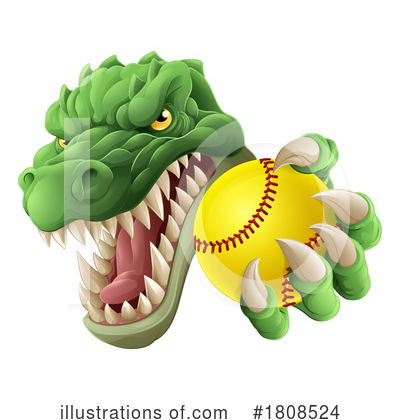 Softball Clipart #1808524 by AtStockIllustration