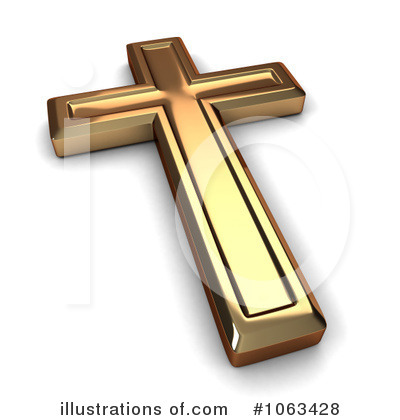 Royalty-Free (RF) Cross Clipart Illustration by BNP Design Studio - Stock Sample #1063428