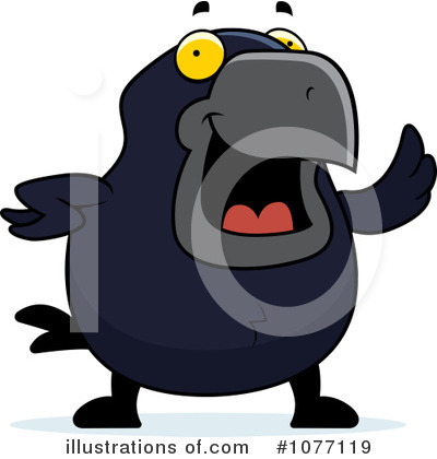 Crow Clipart #1077119 by Cory Thoman