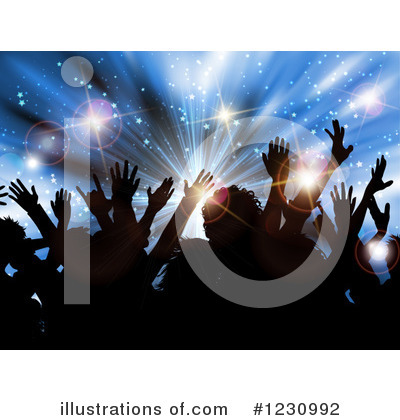 Crowd Clipart #1230992 by KJ Pargeter