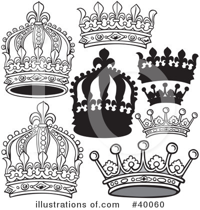 Crown Clipart #40062 - Illustration by dero
