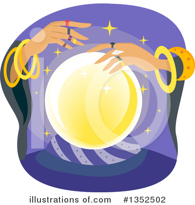 Royalty-Free (RF) Crystal Ball Clipart Illustration by BNP Design Studio - Stock Sample #1352502