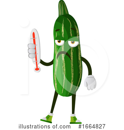 Royalty-Free (RF) Cucumber Clipart Illustration by Morphart Creations - Stock Sample #1664827