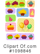 Cupcake Clipart #1098846 by BNP Design Studio