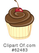 Cupcake Clipart #62483 by Pams Clipart