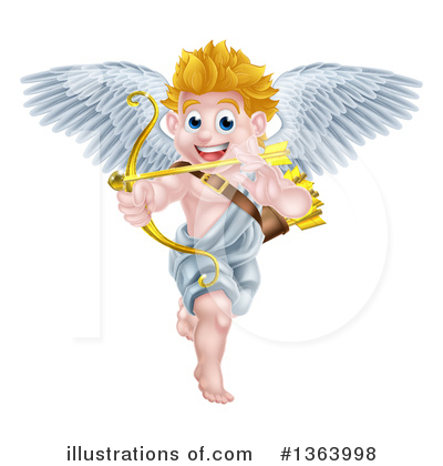Royalty-Free (RF) Cupid Clipart Illustration by AtStockIllustration - Stock Sample #1363998