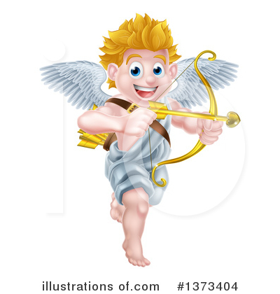 Royalty-Free (RF) Cupid Clipart Illustration by AtStockIllustration - Stock Sample #1373404