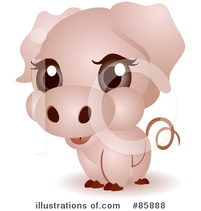 Royalty-Free (RF) Cute Animal Clipart Illustration by BNP Design Studio - Stock Sample #85888