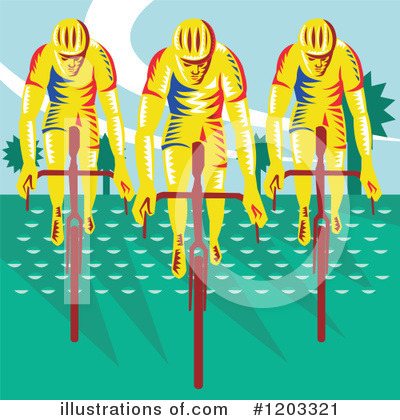 Bicycle Clipart #1203321 by patrimonio