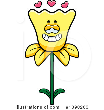 Daffodil Clipart #1098263 by Cory Thoman